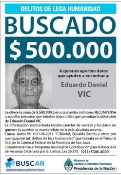 Detuvieron a Vic, acusado por desaparición de Erize Detuvieron a Vic, acusado por desaparición de Erize