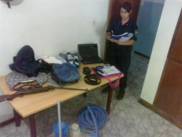 Desvalijaron una casa en Santa Lucía y terminaron detenidos Desvalijaron una casa en Santa Lucía y terminaron detenidos