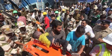 La terrible tragedia del tren indio La terrible tragedia del tren indio