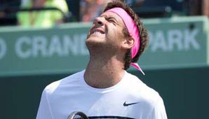 Del Potro volvió a las canchas y tuvo una rápida eliminación Del Potro volvió a las canchas y tuvo una rápida eliminación