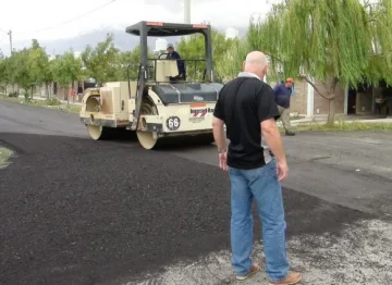 Pavimento nuevo en Pocito Pavimento nuevo en Pocito