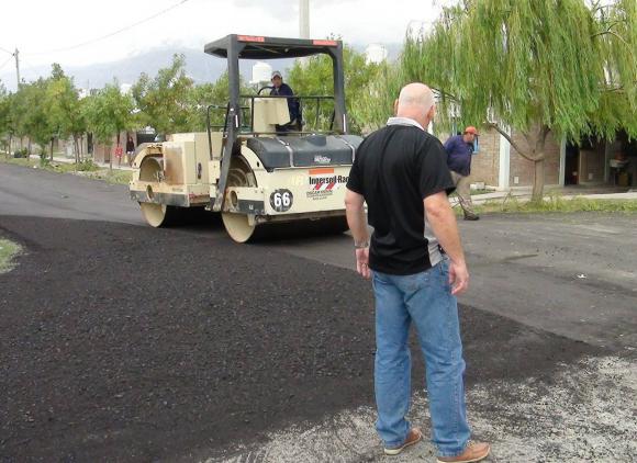Pavimento nuevo en Pocito Pavimento nuevo en Pocito