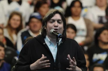 Máximo Kirchner no descartó candidatura Máximo Kirchner no descartó candidatura
