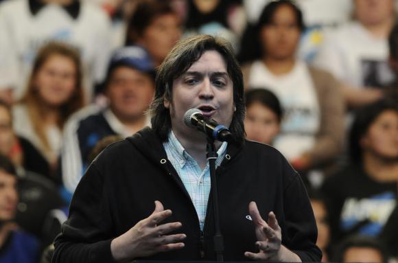 Máximo Kirchner no descartó candidatura Máximo Kirchner no descartó candidatura
