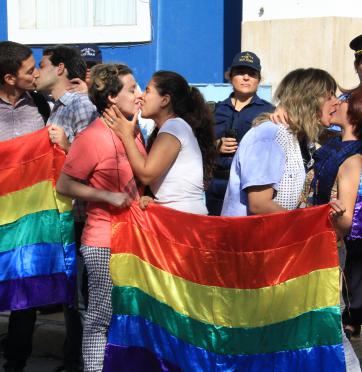 Besuqueada de protesta Besuqueada de protesta