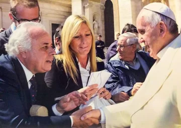 Lima estuvo con el papa Francisco Lima estuvo con el papa Francisco