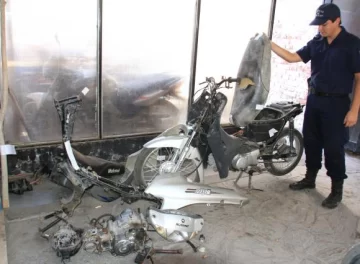 Cae un ladrón de motos en Albardón Cae un ladrón de motos en Albardón