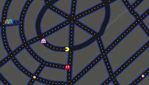 El Pac-Man, en el mapa El Pac-Man, en el mapa