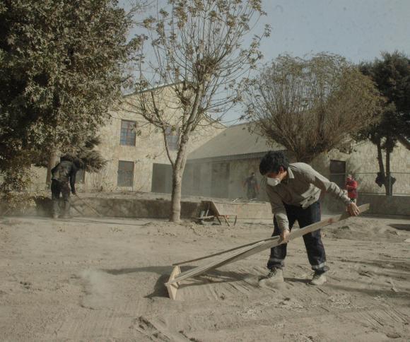 Baja la tensión por el volcán Baja la tensión por el volcán