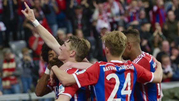 El Bayern Munich de Guardiola se consagró tricampeón alemán El Bayern Munich de Guardiola se consagró tricampeón alemán