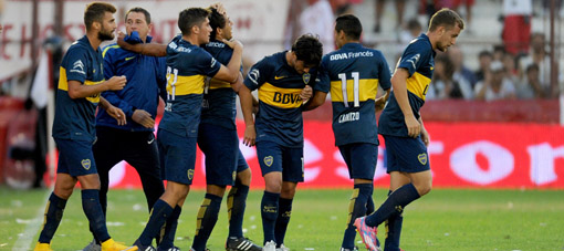 De la mano de Meli, Boca ganó y es único puntero De la mano de Meli, Boca ganó y es único puntero