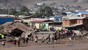 Ya son 23 los muertos por los temporales en Chile Ya son 23 los muertos por los temporales en Chile