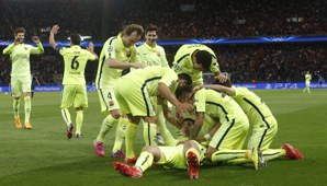 Barcelona dio cátedra en París y quedó cerca de la clasificación Barcelona dio cátedra en París y quedó cerca de la clasificación