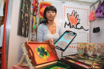 El mosaiquismo, una novedad en la Feria Internacional de Artesanías El mosaiquismo, una novedad en la Feria Internacional de Artesanías