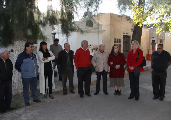 Los canillitas homenajearon a Don Francisco S. Montes Los canillitas homenajearon a Don Francisco S. Montes