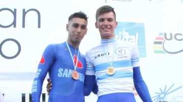 Contreras y Tivani se metieron entre los 10 mejores del Panamericano de Ruta Contreras y Tivani se metieron entre los 10 mejores del Panamericano de Ruta