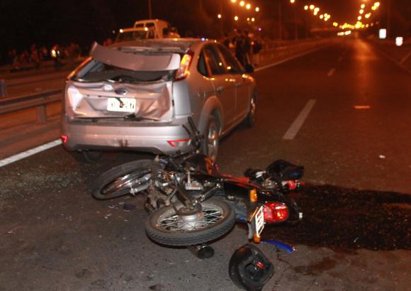 Doble choque en la Circunvalación Doble choque en la Circunvalación