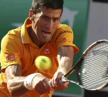 Djokovic, en el foro itálico Djokovic, en el foro itálico