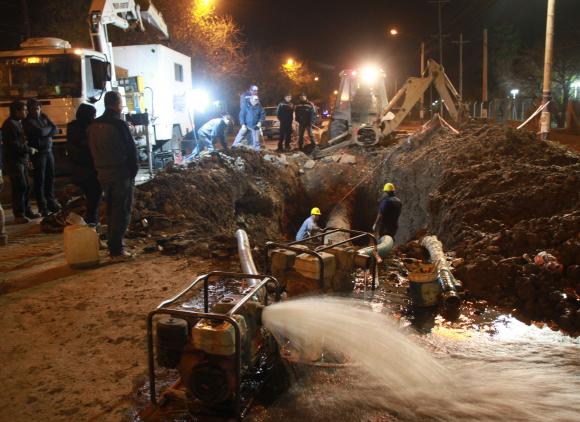 En cuanto vuelva a haber agua potable, estará turbia por un día En cuanto vuelva a haber agua potable, estará turbia por un día