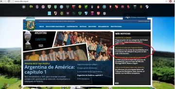 La AFA hizo la gran Macri: confundió a San Juan con otra provincia La AFA hizo la gran Macri: confundió a San Juan con otra provincia