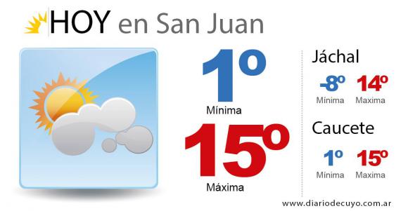 La semana se despide con 15° de máxima La semana se despide con 15° de máxima