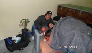 Otra vez, la policía de 9 de Julio asistió un parto Otra vez, la policía de 9 de Julio asistió un parto