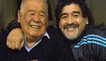 El papá de Diego Maradona, en grave estado El papá de Diego Maradona, en grave estado