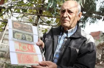 El sanjuanino que posee billetes firmados por el Che El sanjuanino que posee billetes firmados por el Che