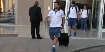 La Selección Argentina se despidió de San Juan y ya está en Chile La Selección Argentina se despidió de San Juan y ya está en Chile