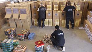 Cae una banda que llevaba pirotecnia de contrabando a la Copa América Cae una banda que llevaba pirotecnia de contrabando a la Copa América