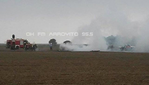 Un avión de la Fuerza Aérea se estrelló: murieron dos pilotos Un avión de la Fuerza Aérea se estrelló: murieron dos pilotos