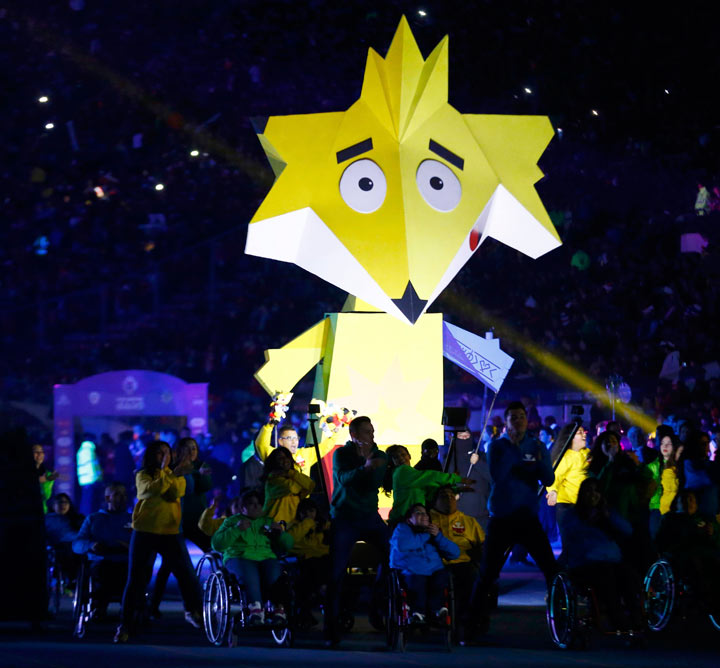 Una breve pero emotiva ceremonia en Santiago abrió el torneo continental Una breve pero emotiva ceremonia en Santiago abrió el torneo continental