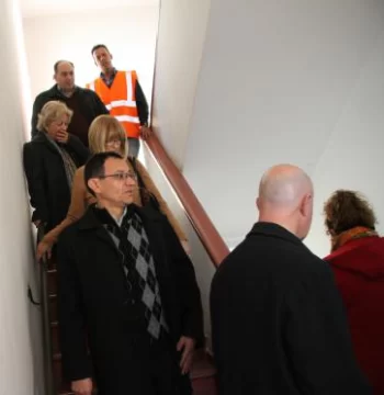 Tardaron 3 minutos para evacuar a todo el Rectorado Tardaron 3 minutos para evacuar a todo el Rectorado