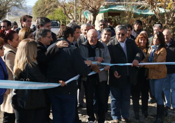 Inauguraron obras para 2 canales Inauguraron obras para 2 canales