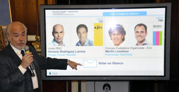 Polémica por el voto en blanco Polémica por el voto en blanco