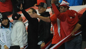 Marcos Rojo vio a Estudiantes junto a la barra brava Marcos Rojo vio a Estudiantes junto a la barra brava