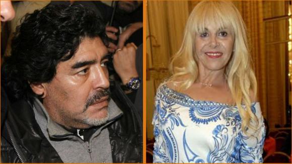 Maradona denunciará a Claudia Villafañe en la AFIP Maradona denunciará a Claudia Villafañe en la AFIP