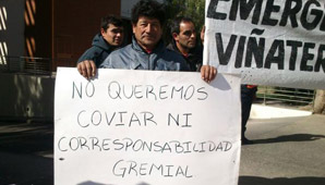 Viñateros pidieron en la Legislatura por la emergencia Viñateros pidieron en la Legislatura por la emergencia