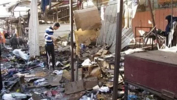 Casi 100 muertos por un atentado de ISIS en un mercado de Irak Casi 100 muertos por un atentado de ISIS en un mercado de Irak