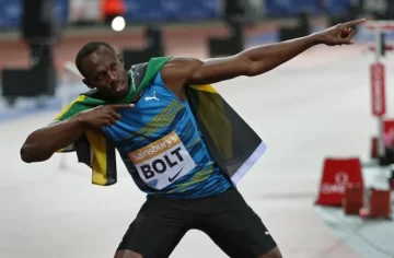 Bolt volvió en Londres y ganó los 100 metros Bolt volvió en Londres y ganó los 100 metros