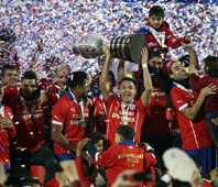 La tabla histórica de los campeones La tabla histórica de los campeones