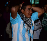 La Plaza 25, copada por el silencio La Plaza 25, copada por el silencio