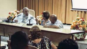 Fidel Castro apareció en público Fidel Castro apareció en público