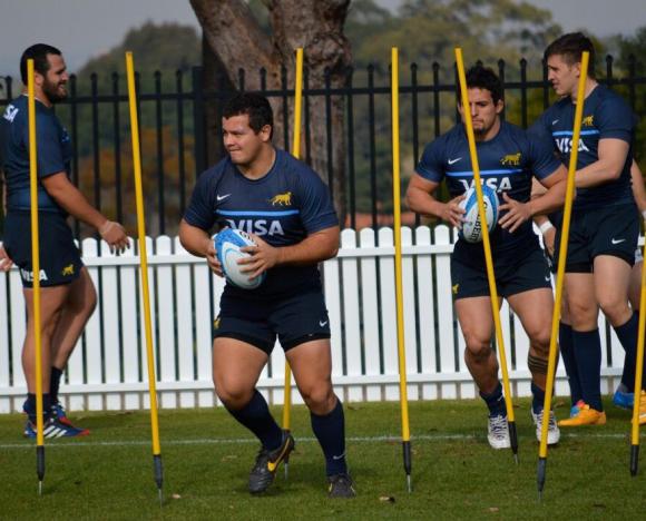 Los Pumas están en Sudáfrica y entrenan Los Pumas están en Sudáfrica y entrenan