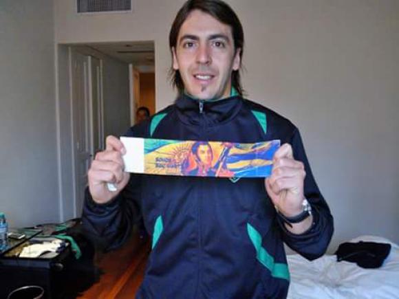 Luis Ardente y un homenaje al General San Martín Luis Ardente y un homenaje al General San Martín