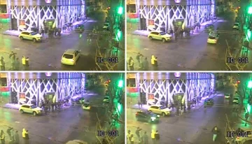 Atropelló a un policía y lo llevó en el capó cuatro cuadras Atropelló a un policía y lo llevó en el capó cuatro cuadras