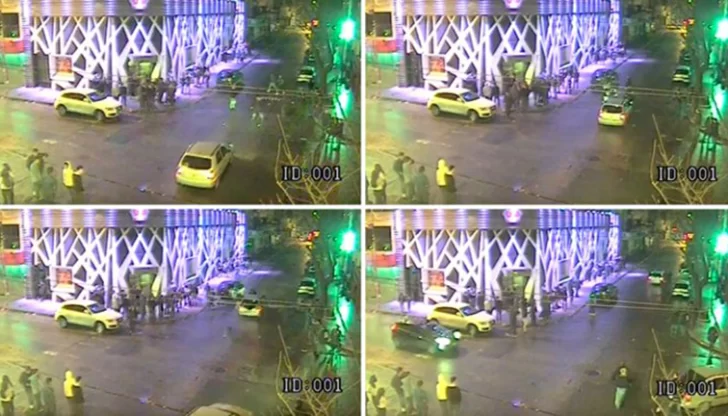 Atropelló a un policía y lo llevó en el capó cuatro cuadras Atropelló a un policía y lo llevó en el capó cuatro cuadras