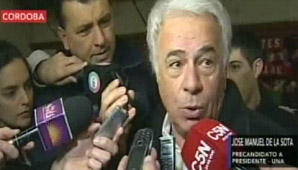 De la Sota cuestionó el sistema electoral De la Sota cuestionó el sistema electoral