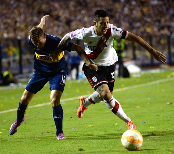 Echenique en Boca-San Lorenzo Echenique en Boca-San Lorenzo