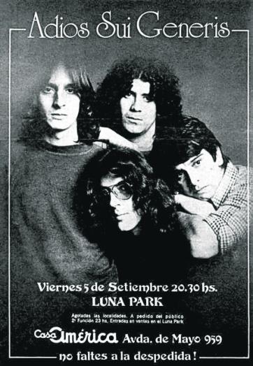 Homenajean a Sui Generis con una movida nacida en San Juan Homenajean a Sui Generis con una movida nacida en San Juan